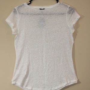 DISCOUNT 💥Ann Taylor BRAND NEW White Petite Tee